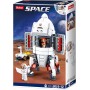 SLUBAN Space Přistávací modul expedice Saturn 320 dílků + 2 figurky STAVEBNICE
