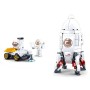 SLUBAN Space Přistávací modul expedice Saturn 320 dílků + 2 figurky STAVEBNICE