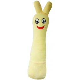 MAC TOYS PLYŠ Bludišťák 30cm žlutý maskot *PLYŠOVÉ HRAČKY*