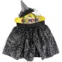 KARNEVAL Šaty tutu čarodějnické set s kloboučkem 3-7 let *KOSTÝM*