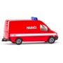SIKU Auto hasiči dodávka červená CZ model kov 0808