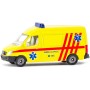 SIKU Auto ambulance dodávka žlutá CZ model kov 0809