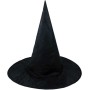 KARNEVAL Klobouk černý čaroděj dospělý špičatý KARNEVALOVÝ DOPLNĚK