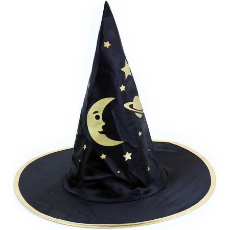 KARNEVAL Klobouk čarodějnický černý Halloween *KARNEVALOVÝ DOPLNĚK*