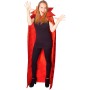 KARNEVAL Šaty plášť červený pavučina dospělý *KOSTÝM*