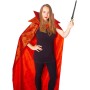 KARNEVAL Šaty plášť červený pavučina dospělý *KOSTÝM*