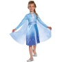 KARNEVAL Šaty Elsa Frozen vel. M (124-135cm) 7-8 let KOSTÝM