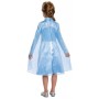 KARNEVAL Šaty Elsa Frozen vel. M (124-135cm) 7-8 let KOSTÝM