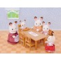 Sylvanian Families jídelní stůl + 5 židliček nábytek doplněk k herním sadám
