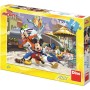 DINO Puzzle 24 dílků Disney Mickey a přátelé skládačka 26x18cm