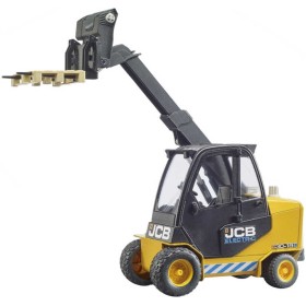 BRUDER 02512 Vysokozdvižný vozík JCB set manipulátor s paletou