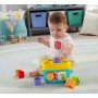 FISHER PRICE Baby moje první vkládačka set kyblík + 10 kostek plast pro miminko