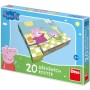DINO DŘEVO Kubus Peppa Pig Veselý den obrázkové kostky set 20ks