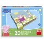 DINO DŘEVO Kubus Peppa Pig Veselý den obrázkové kostky set 20ks