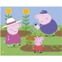 DINO DŘEVO Kubus Peppa Pig Veselý den obrázkové kostky set 20ks