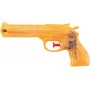 Pistolka dětská vodní barevná stříkací 17cm transparentní 3 barvy