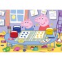 DINO Puzzle Peppa Pig Výtvarník 24 dílků 26x18cm skládačka