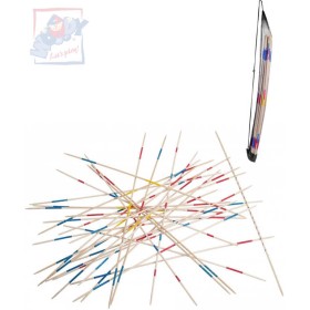 WOODY DŘEVO Hra mikádo maxi zahradní set 31 tyček *SPOLEČENSKÉ HRY*