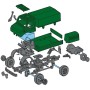 SEVA Monti System 30 Auto Mercedes Unimog BUNDESWEHR MS30 0106-30
