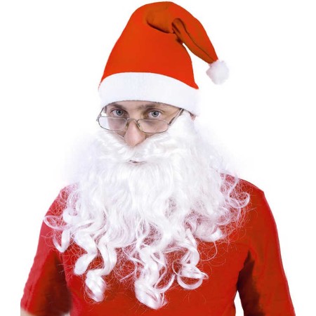 KARNEVAL Vousy Santa pro dospělé KARNEVALOVÝ DOPLNĚK
