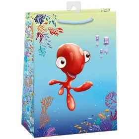 Taška dárková zvířátka moře 34x48cm papírová