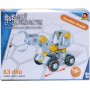 MALÝ MECHANIK Stavební technika 6 druhů kov STAVEBNICE typu Merkur