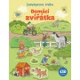 JIRI MODELS Samolepková knížka Domácí zvířátka 130 samolepek