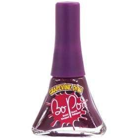 EP Line BO-PO Lak na nehty tmavě fialový slupovací 5,5ml s vůní hrozny