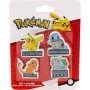 Mazací guma set 4ks Pokémon dětské školní potřeby blister