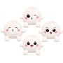 PLYŠ Knedlíček Maxi Kawaii Bao 60cm bílý 4 druhy *PLYŠOVÉ HRAČKY