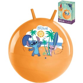 MONDO Míč nafukovací skákací Stitch 50cm hopsadlo oranžové