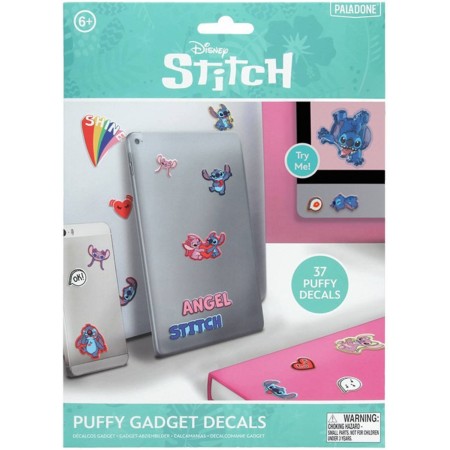Paladone samolepky reliéfní Disney Lilo a Stitch plastické 37ks