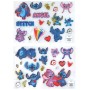 Paladone samolepky reliéfní Disney Lilo a Stitch plastické 37ks