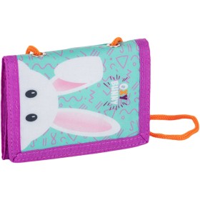 Peněženka dětská Oxy Bunny rozkládací textilní na suchý zip