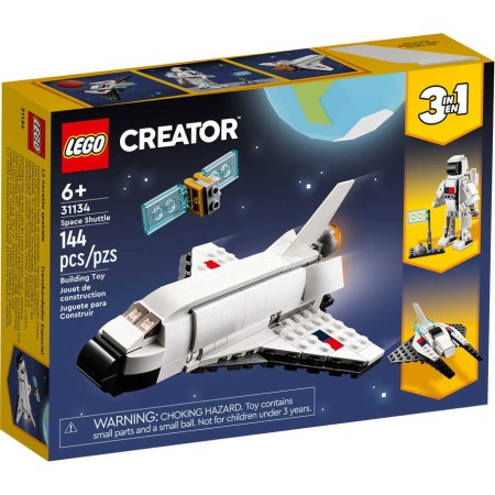 LEGO CREATOR Raketoplán 3v1 31134 STAVEBNICE