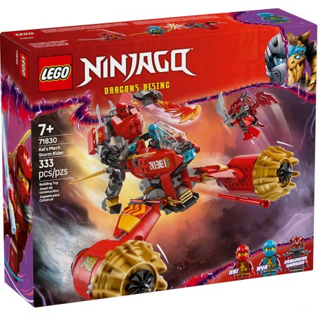 LEGO NINJAGO Kaiův bouřný jezdec a robot 71830 STAVEBNICE