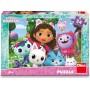 DINO Puzzle Gábi na zahradě (Gabbys Dollhouse) 26x18cm skládačka 24 dílků