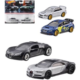 MATTEL HOT WHEELS Auto angličák Premium Real Riders set 2ks 3 druhy kov