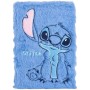 PLYŠ Zápisník Lilo & Stitch modrý holčičí A5 90 listů čistý papír