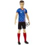 MATTEL BRB Barbie panák Ken fotbalista modrý dres