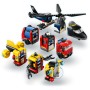 LEGO CITY Remix: Helikoptéra, hasičský vůz a ponorka 60462 STAVEBNICE