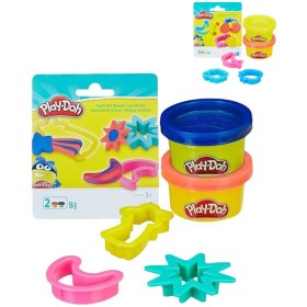 HASBRO PLAY-DOH Modelína set 2 kelímky + 3 vykrajovátka 4 druhy