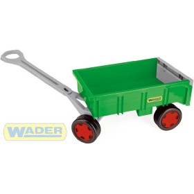 WADER Vlečka dětský vozík 95cm Farmer zelený nosnost 60kg plast 10915