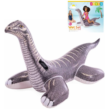 INTEX Nafukovací Brontosaurus 178x94cm plavidlo s úchyty na vodu 57584