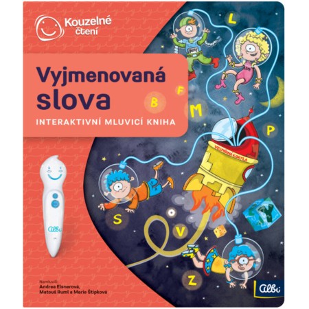 ALBI Kouzelné čtení Kniha interaktivní Vyjmenovaná slova