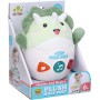 PLYŠ Roly-poly baby dino kývací pro miminko na baterie Světlo Zvuk