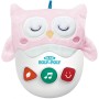 PLYŠ Roly-poly baby sova kývací pro miminko na baterie Světlo Zvuk
