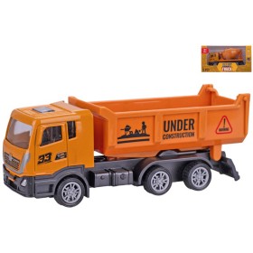 Auto stavební kovové zpětný chod sklápěčka / míchačka 2 druhy