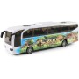 Autobus Dino / Zvířátka ZOO na setrvačník baterie Světlo Zvuk 2 druhy