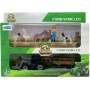 Farma herní set traktor s přívěsem s farmářem a zvířátky 4 druhy